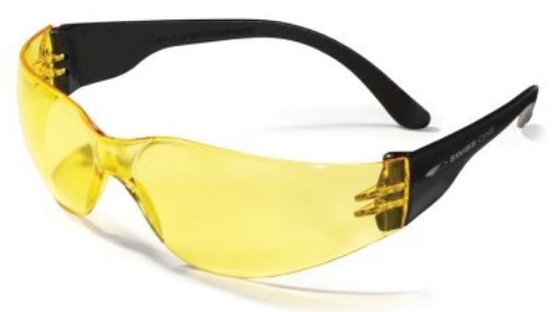 Picture of Crackerjack Yellow Safety Glasses 480412