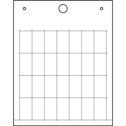 Picture of MG-TAA 49190N White PVC Adhesive Marker Plate (9 x 20mm) Cembre 933684