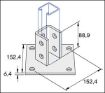 Picture of P2072A 41mm x 41mm Single Base Plate Unistrut 304679