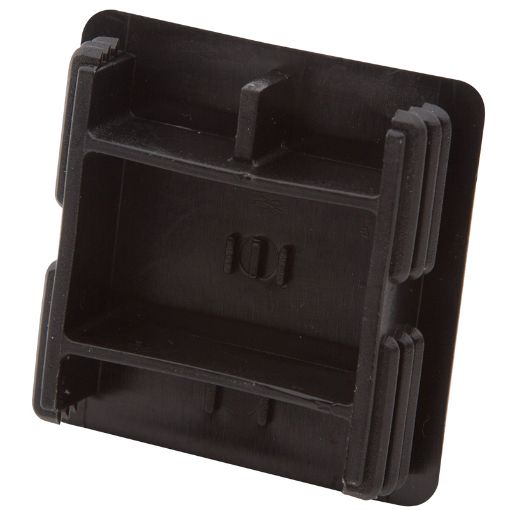 Picture of Black PVC End Caps to Suit 41mm x 41mm 1.5mm Channel Section 937557