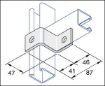 Picture of P1347 Deep Z Bracket Unistrut 304654