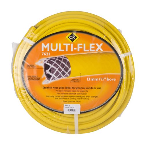 Picture of 50m Multi-Flex 1/2" Hose Pipe Ceka G7621-50 936188