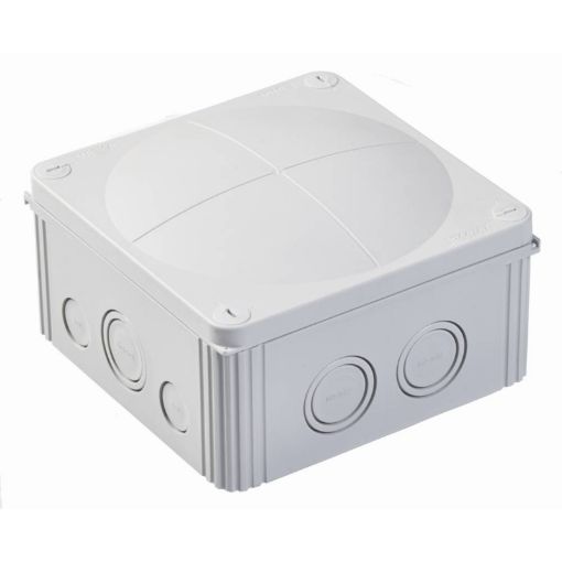 Picture of COMBI 1010/5 Grey IP66 Junction Box 5 Pole 57 Amp (140 x 140 x 82) Wiska 60703 937702