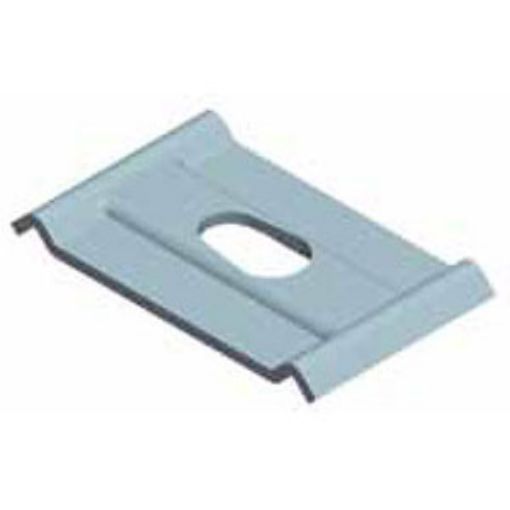 Picture of (Pack of 20) - Pemsa M6 Central Hanging Plate Electro Zinc Plated 67010144 937957