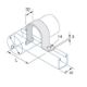 Show details for SS2/G 65 - 76mm OD Unistrut Pipe Clamp Hot Dipped Galvanised 303757 Picture of SS2/G 65 - 76mm OD Unistrut Pipe Clamp Hot Dipped Galvanised 303757