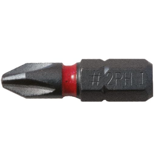 Picture of No.1 Phillips 1/4" Hex Impact Bit 25mm Long C.K. T4560PH1 510561