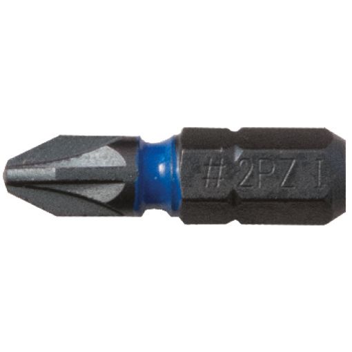 Picture of No.1 Pozi 1/4" Hex Impact Bit 25mm Long C.K. T4560PZ1 510571