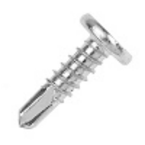 Picture of 5.5 x 20mm Orbix Hi-Shear Flat Wafer Head Self Drilling Screw Zinc Plated 235141