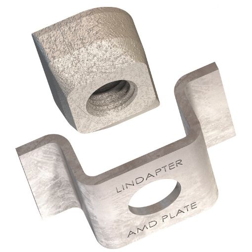 Picture of M10 Type AMD Lindapter Decking Fixing (Nut and Bracket) Zinc Plated AMD10 943539