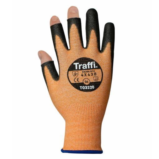 Picture of Traffiglove TG3220-10 Amber Cut Level 3 Gloves Size 10 963700