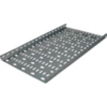Show details for 100mm H.D.R.F. Pre Galv Cable Tray x 3m Unistrut TUHLT100/10PG 303912 Picture of 100mm H.D.R.F. Pre Galv Cable Tray x 3m Unistrut TUHLT100/10PG 303912