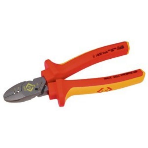 Picture of 160mm (6") C.K. COMBICUTTER2TM VDE Side Cutter (Wire Stripper & Shearer) 431009 934680