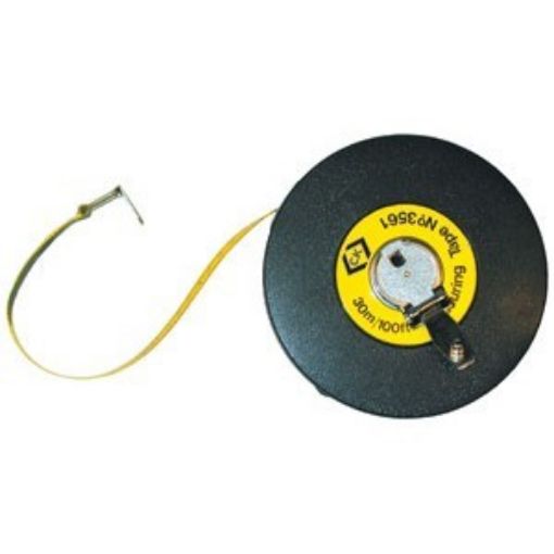 Picture of 30m/100ft C.K. Fibreglass Metric/Imperial Measuring Tape T3561 100 510023