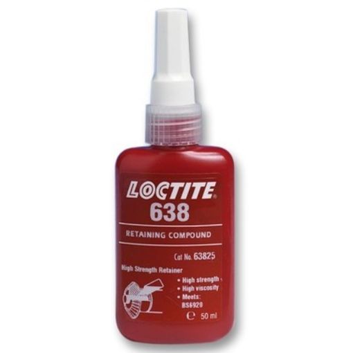 Picture of 638 Loctite Max Strength Retaining Compound 50ml 519182