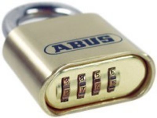 Picture of Abus 180 Series 50mm Brass Body 4 Digit Combination Padlock 180IB/50 C 935946