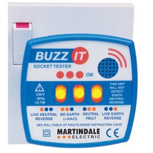 Picture of Buzz-It Martindale Check Plug with Sounder 934836