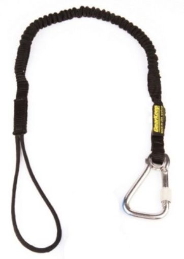 Picture of TL1-3024 3/4" Super Coil Tool Lanyard ST/Steel Carabiner/Fixed Lanyard (3101) 935053