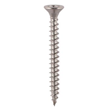 Show details for 6.0 x  80mm (12 x   3" ) Stainless Steel Pozi CSK Classic Woodscrew Grade A2 239104 Picture of 6.0 x  80mm (12 x   3" ) Stainless Steel Pozi CSK Classic Woodscrew Grade A2 239104