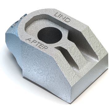 Show details for M24 Type AF Lindapter Medium Tail High Friction Clamp H.D.G. AF24M 305156 Picture of M24 Type AF Lindapter Medium Tail High Friction Clamp H.D.G. AF24M 305156