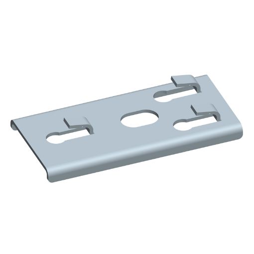 Picture of (Pack of 20) - Pemsa M6 Click Central Suspension Plate Electro Zinc 67010143 304325