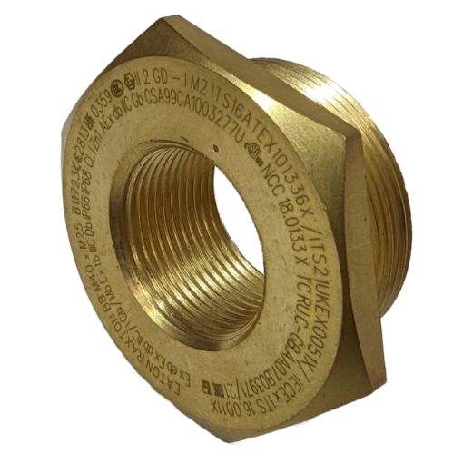 Picture of M32 - M16 (Female) Brass EEXD Reducer 312065