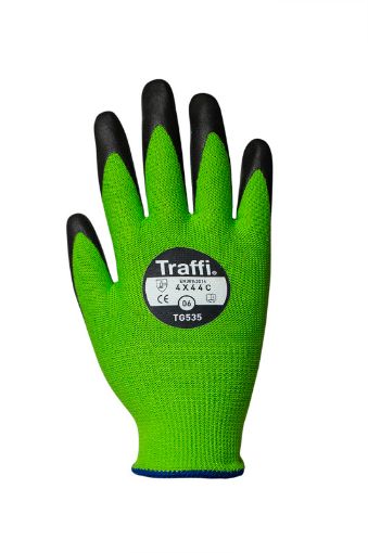 Picture of Traffiglove TG535-08 Green Cut Level 5 Gloves Size 8 938369