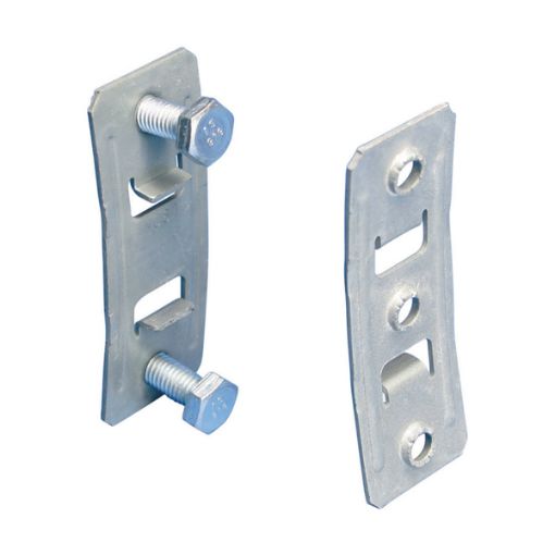 Picture of INC8 Erico Caddy 2 Piece (1 c/w Fasteners, 1 Plain) Strut Beam Clamp (336290) 306334