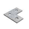 Picture of 3 Hole Flat 90° Angle Bracket FB126 304528