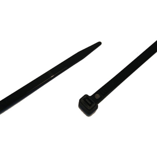 Picture of 300mm x 4.8mm Black Nylon Cable Tie 323171