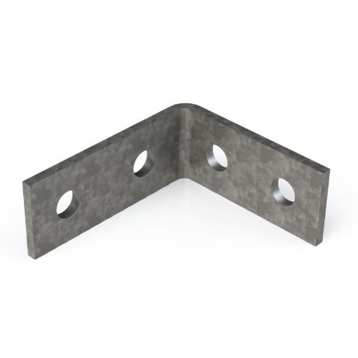 Picture of 90° 4 Hole (86mm x 102mm) Angle Bracket 2 Hole/2 Hole FB114 304515