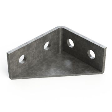 Show details for P2484 90° Welded Angle Bracket Unistrut 304670 Picture of P2484 90° Welded Angle Bracket Unistrut 304670
