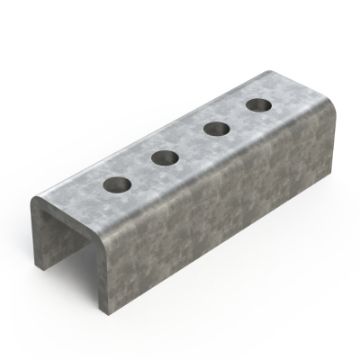 Show details for P1377 41mm x 41mm External Connector Unistrut 304656 Picture of P1377 41mm x 41mm External Connector Unistrut 304656