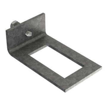 Show details for P1796-B 41mm x 82mm Window Bracket c/w M10 Cone Point Screw Unistrut 304665 Picture of P1796-B 41mm x 82mm Window Bracket c/w M10 Cone Point Screw Unistrut 304665