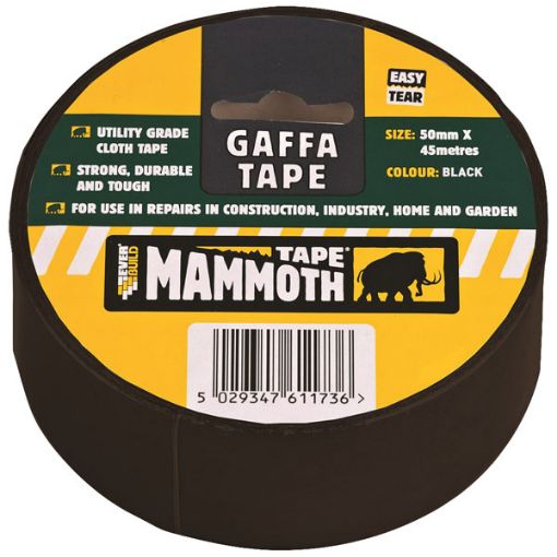 Picture of 50mm  x 45m Black Ducting Tape 339451