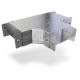 Show details for 75 x 75 Steel Top Lid Cable Trunking Tee Pre Galv 303634 Picture of 75 x 75 Steel Top Lid Cable Trunking Tee Pre Galv 303634