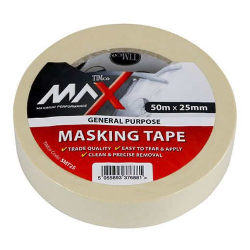 Picture of 1"    x 50m Masking Tape 333901