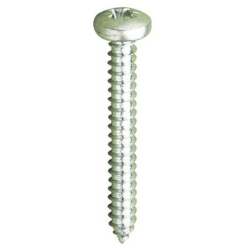 Picture of 4  x   1/4 Type AB Pozi Pan Self Tapping Screw Zinc Plated ( 2.9 x 6.5 ) 259005