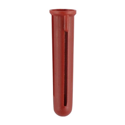 Picture of Red Plastic Wall Plugs 301002